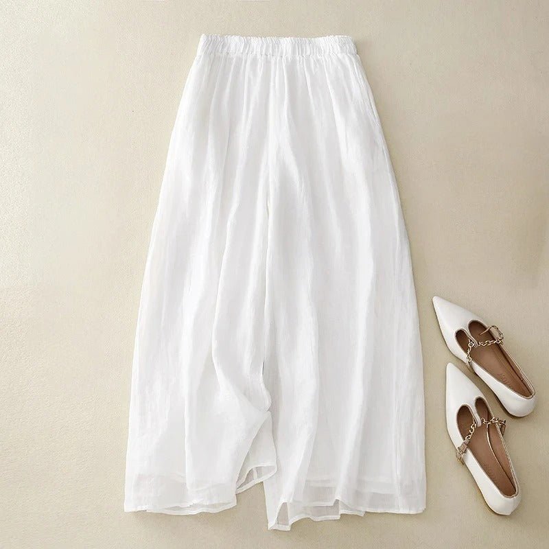 Nicolé | Pantaloni eleganti in lino