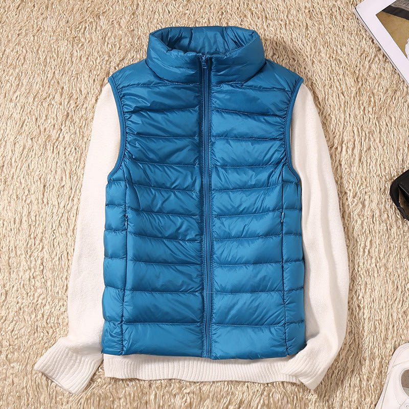 Saphire | Gilet elegante in piuma