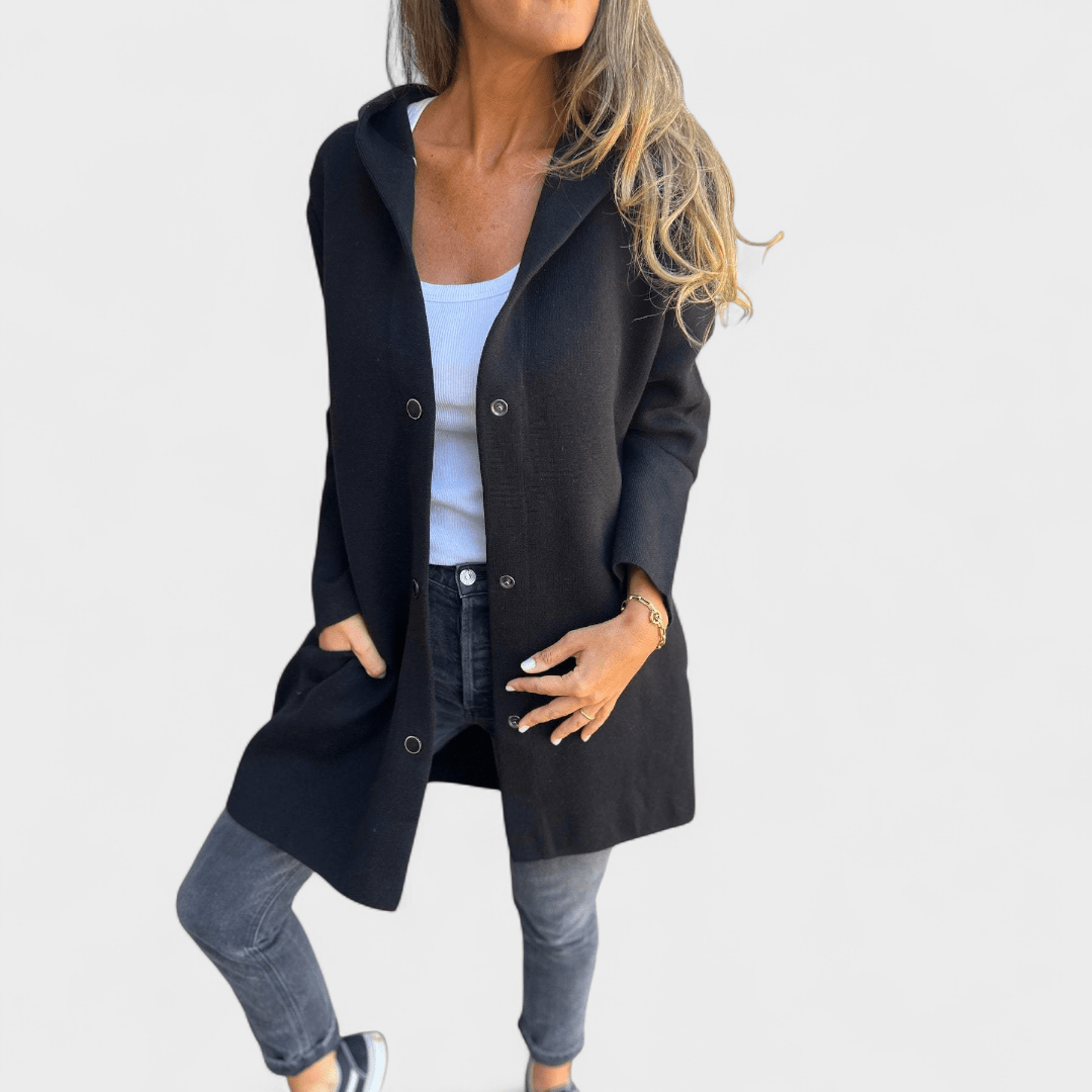 Sancha | Cappotto Urbano con Cappuccio