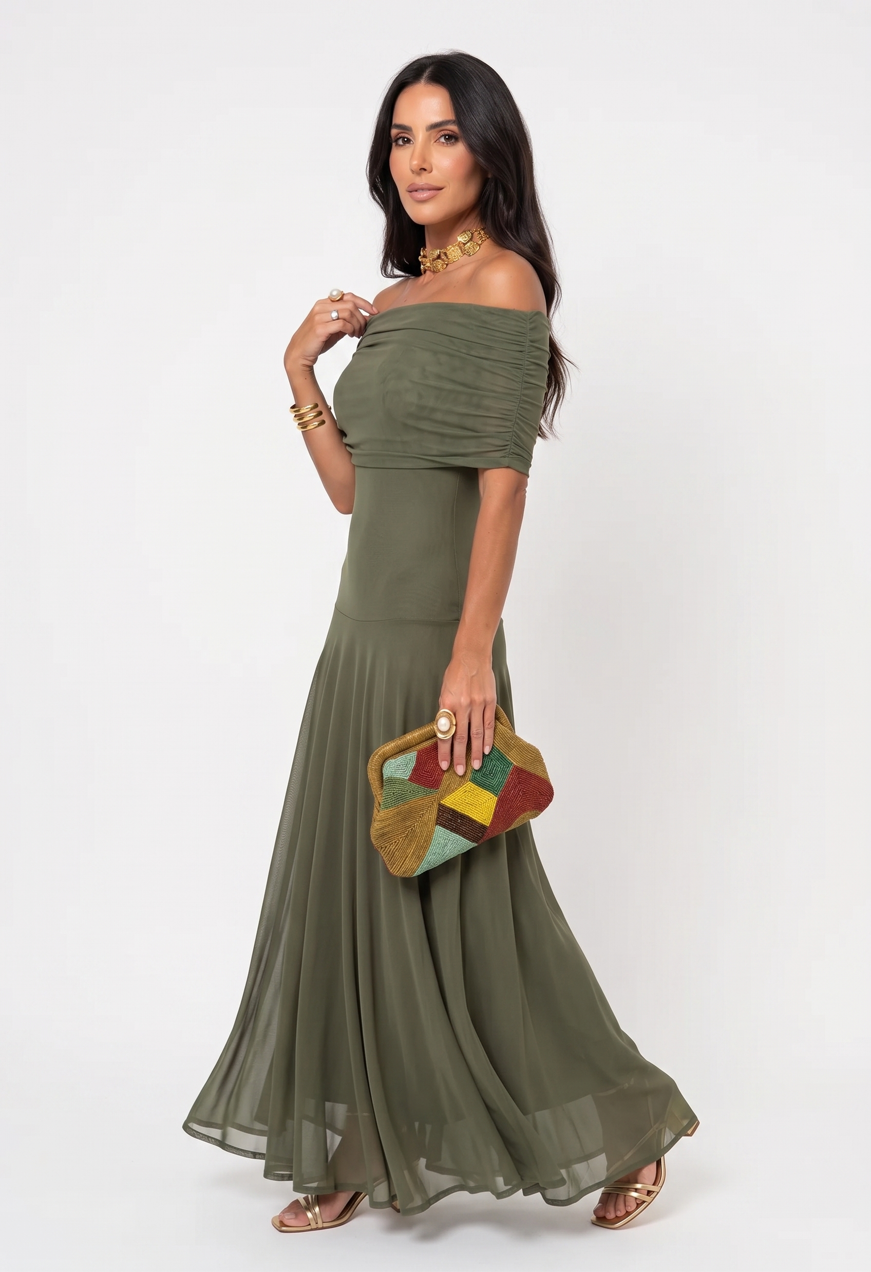 Carla | Abito lungo elegante e raffinato