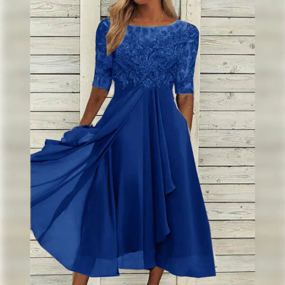 Chiara™ | Abito Eleganza in Pizzo Léa