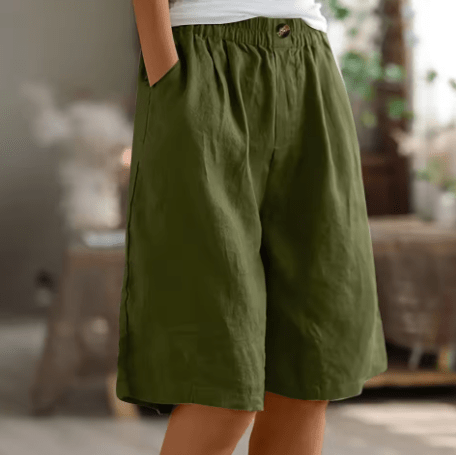 Frances | pantaloni corti in cotone confortevoli