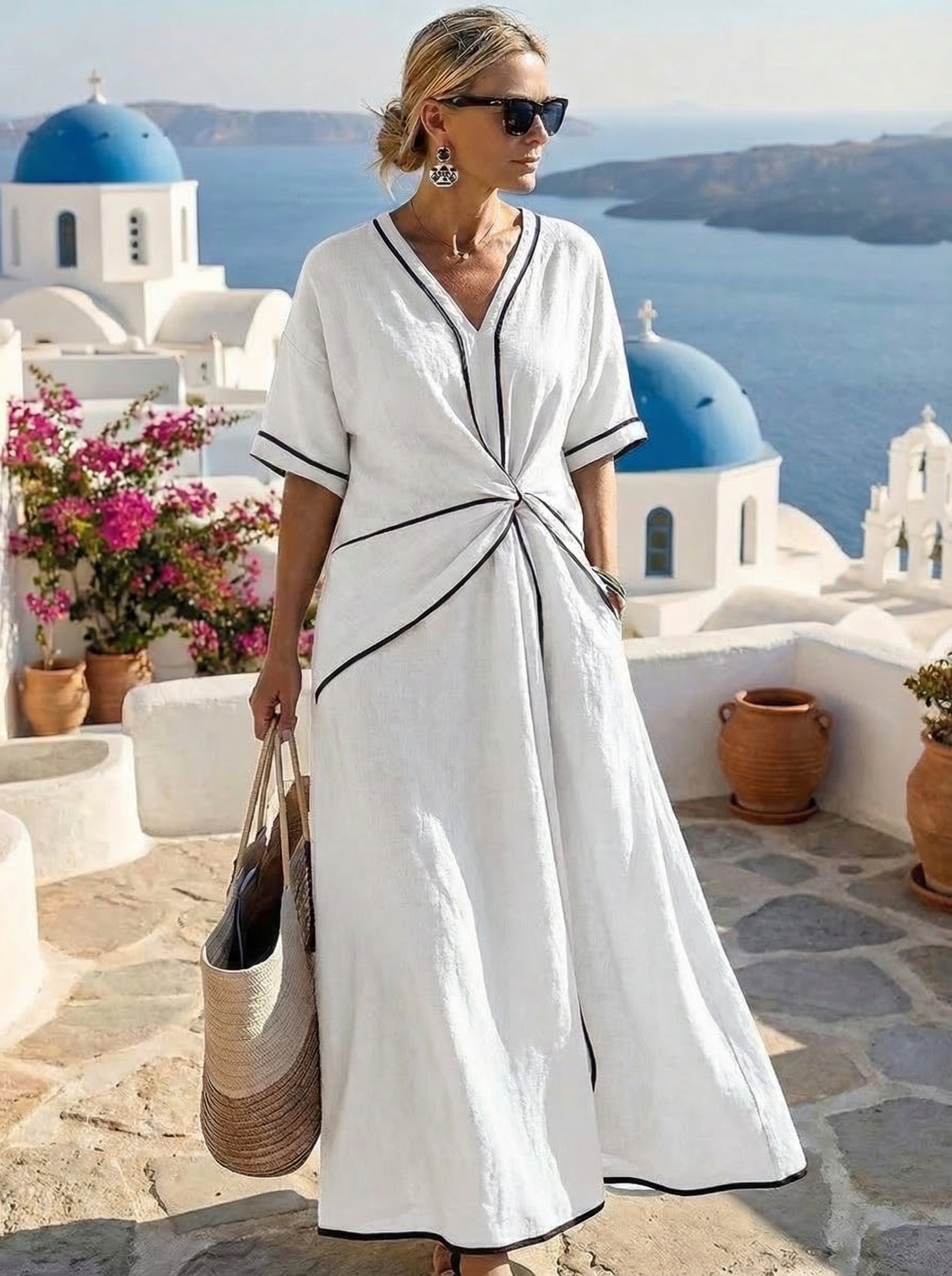 Alessia™ | Abito Estivo Elegante da Vacanza