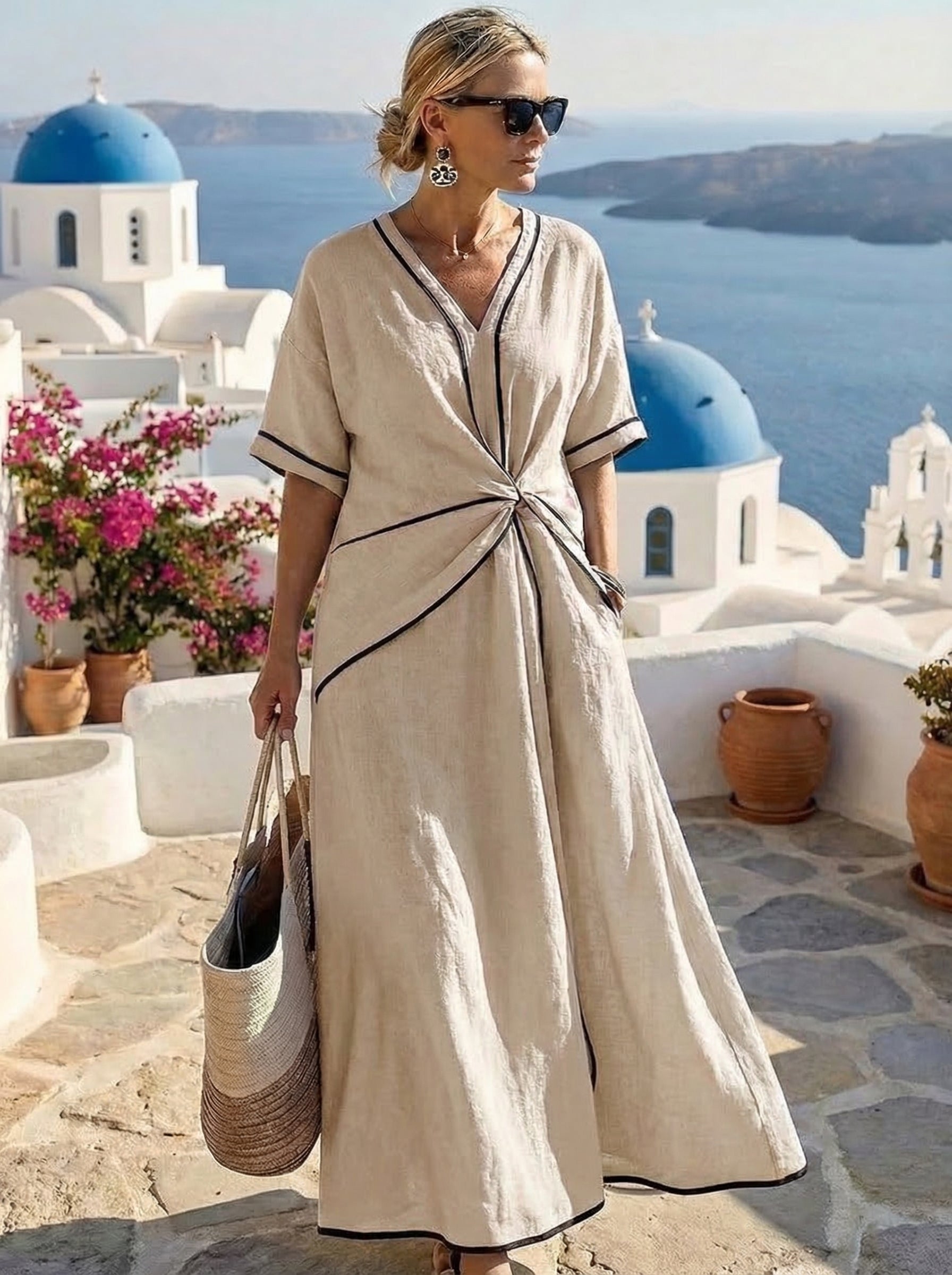 Alessia™ | Abito Estivo Elegante da Vacanza
