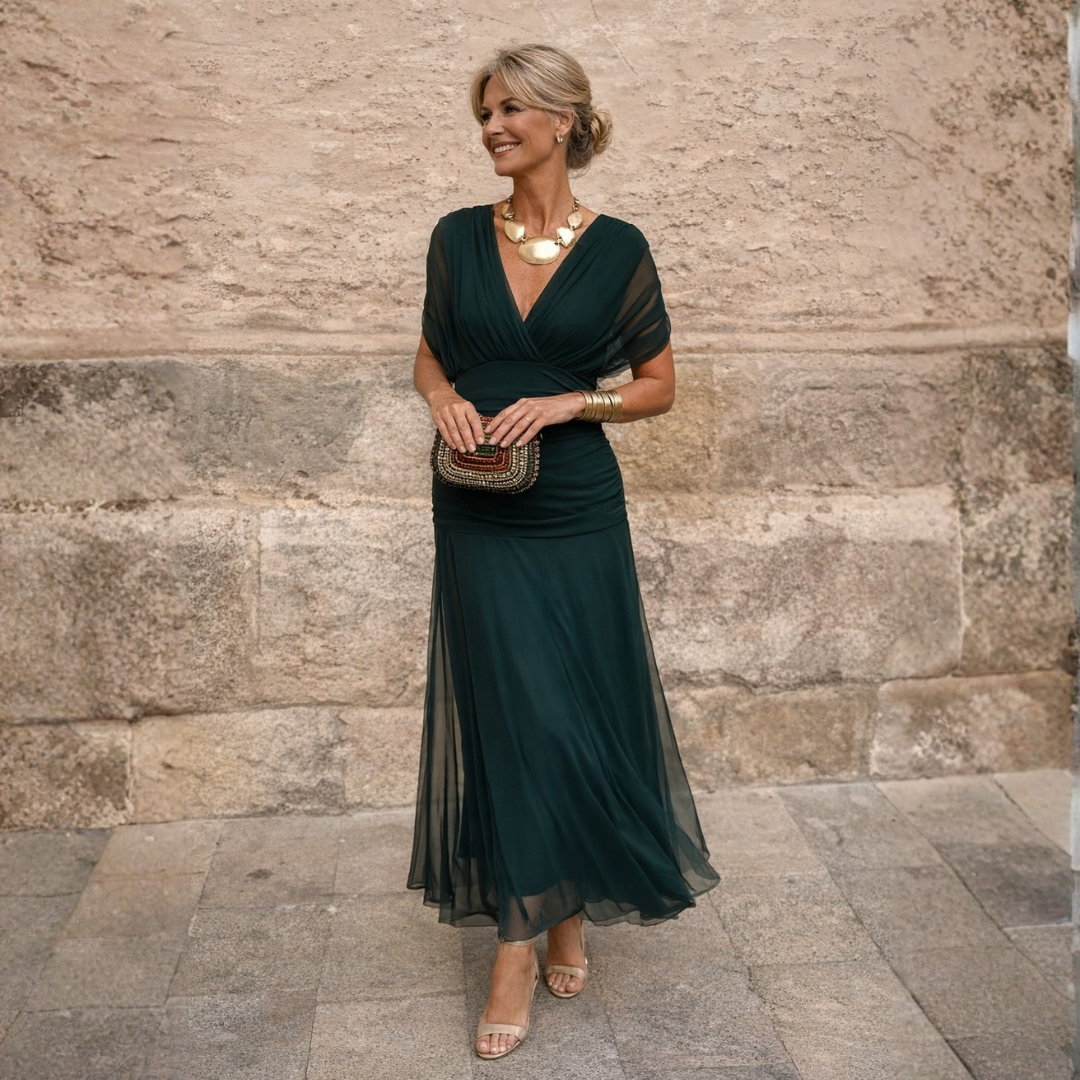 Morgan | Elegante Abito Verde