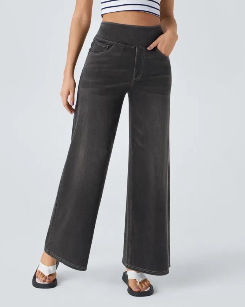 Ainsley | Jeans a gamba larga confortevoli