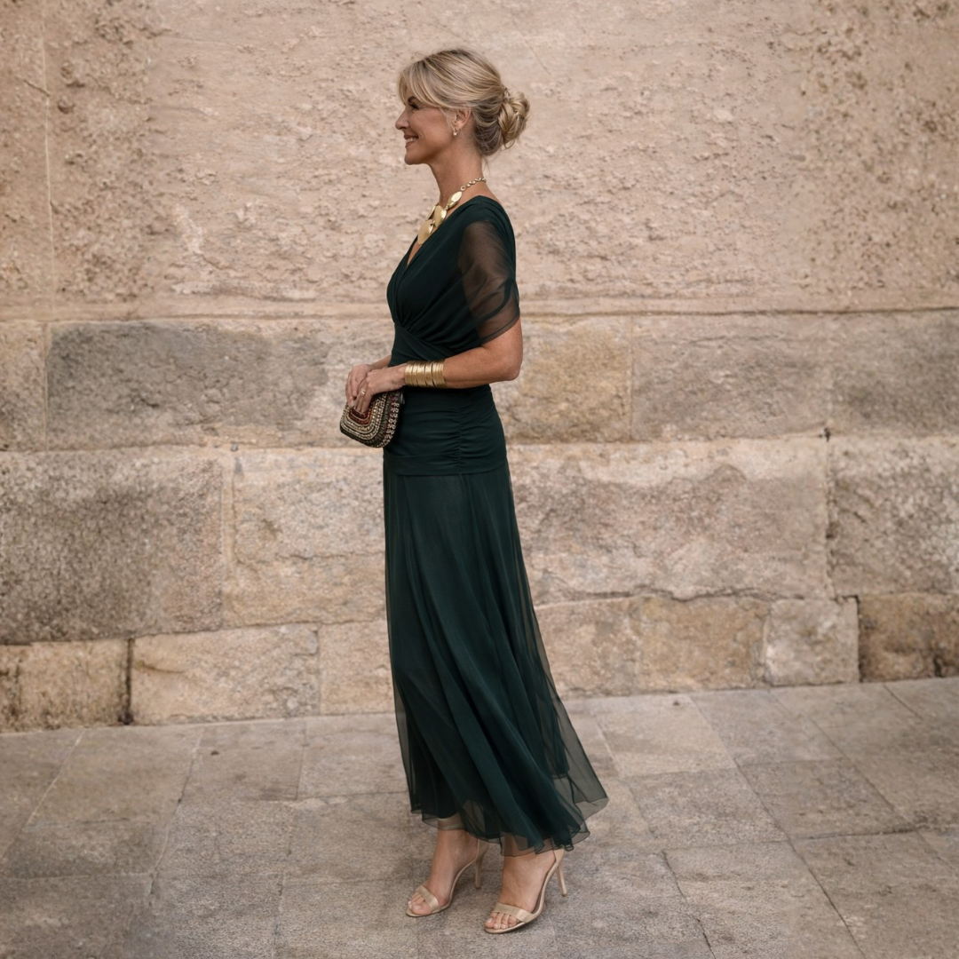 Morgan | Elegante Abito Verde