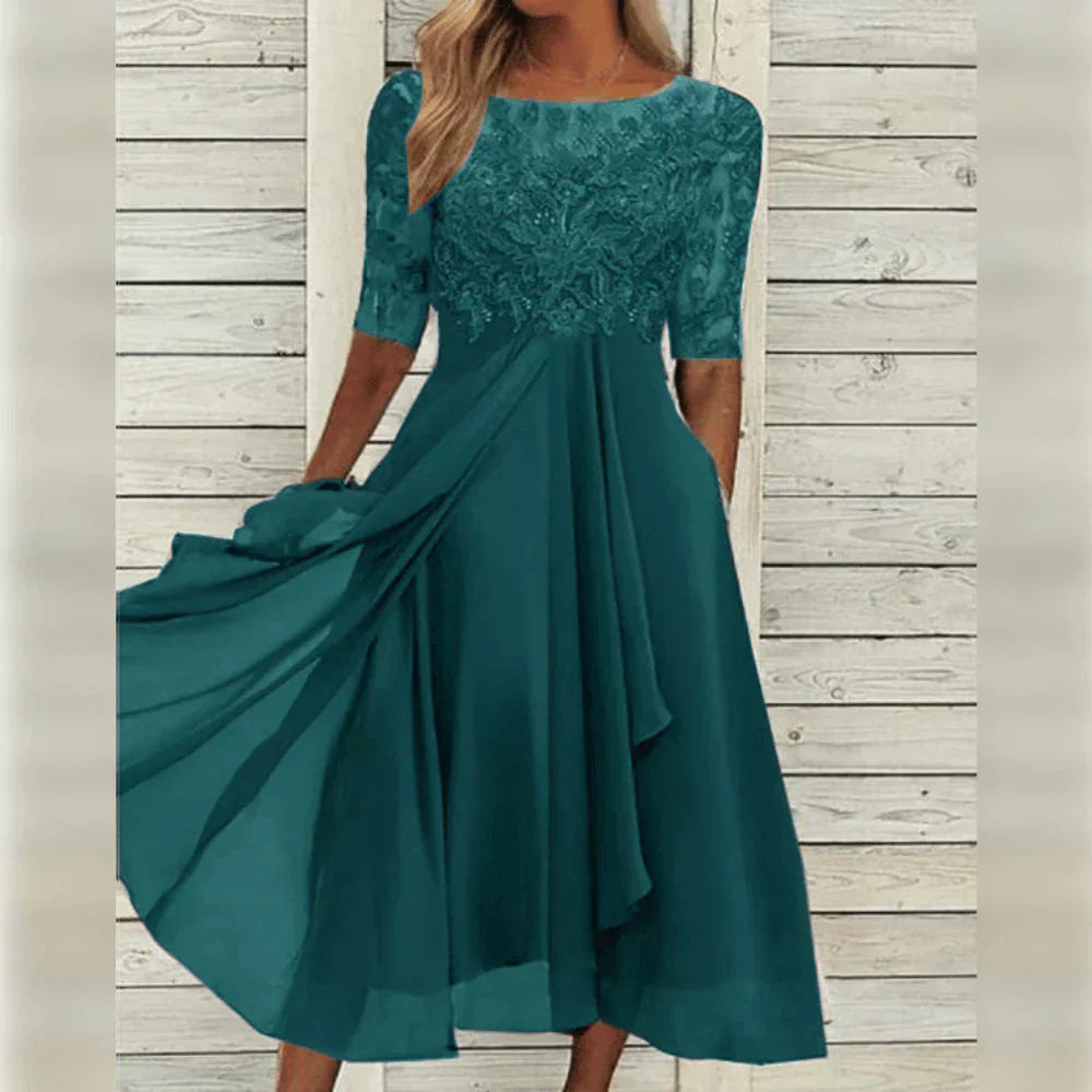 Chiara™ | Abito Eleganza in Pizzo Léa