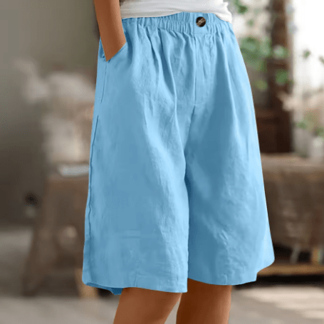 Frances | pantaloni corti in cotone confortevoli