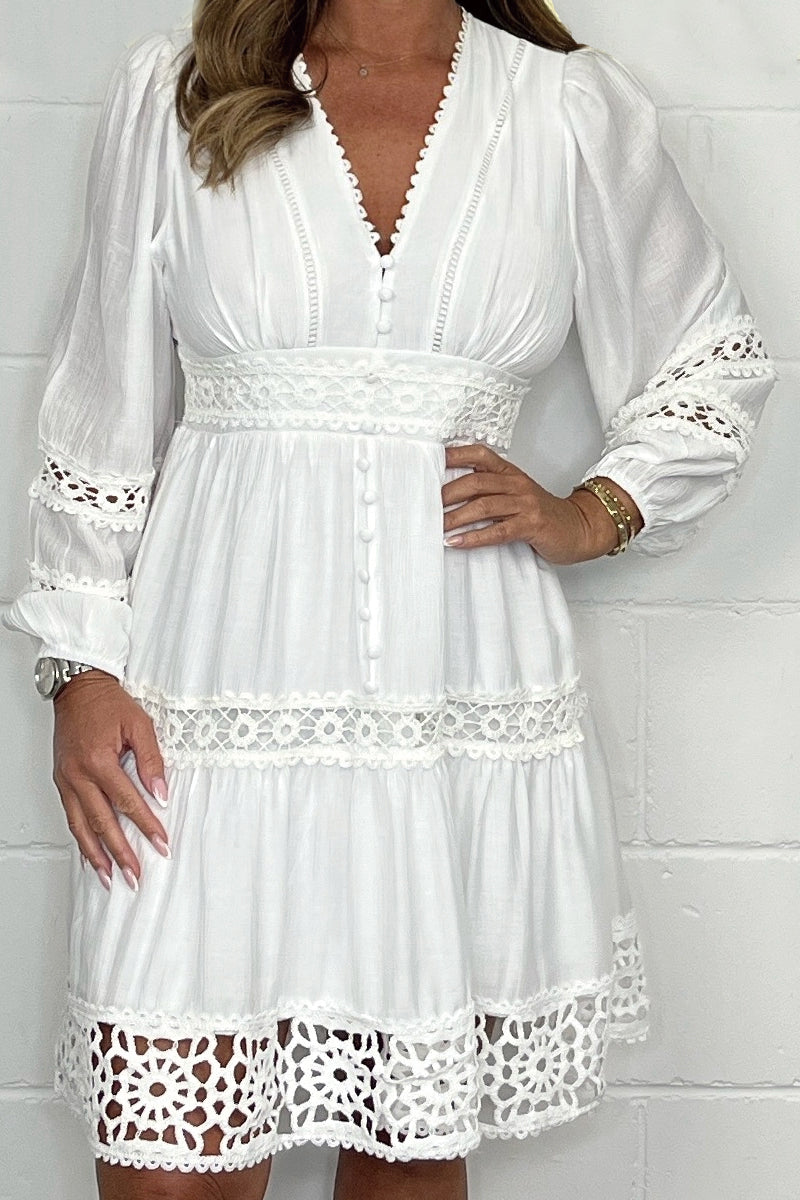 Yonit™ | Abito Elegante in Pizzo Comfort