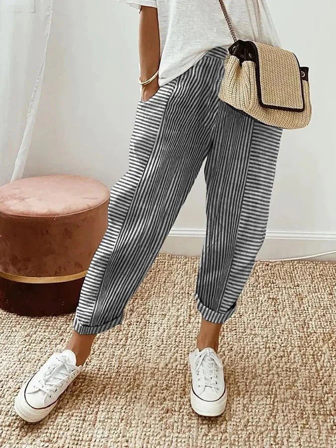 Lore | Pantaloni a righe Lore