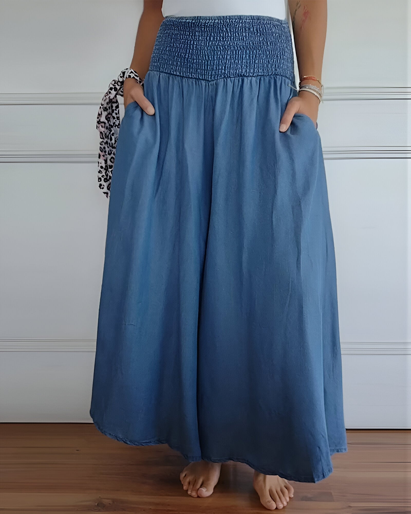 Alva | Pantaloni comodi con vita elastica